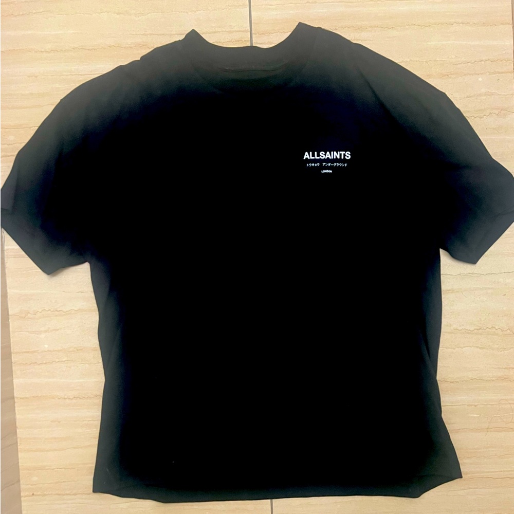 ALL SAINTS BLACK T SHIRT